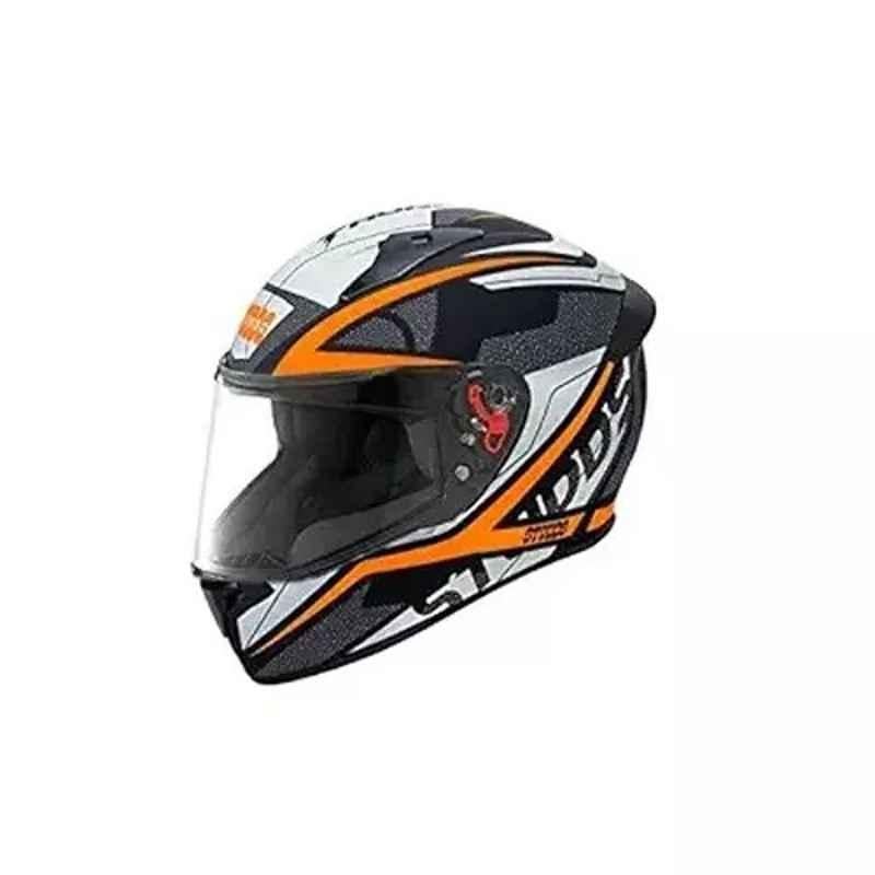Studds N10 Expanded Polystyrene Matt Black Full Face Helmet, Size: Large