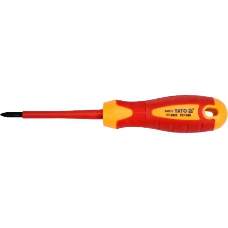 Yato PZ1x80mm VDE-1000V Insulated Combidrive Screwdriver, YT-2825
