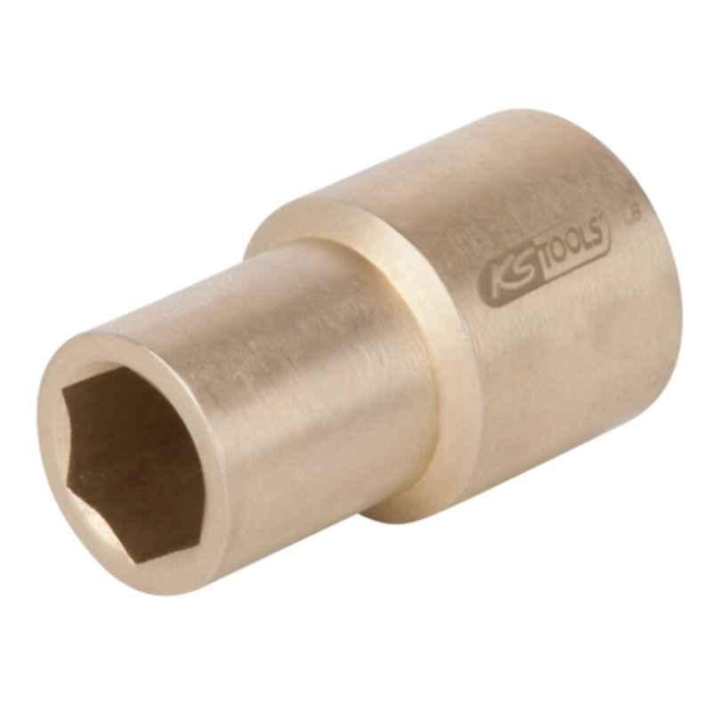 KS Tools Bronze Plus 1/2 inch 36mm Aluminium 6 Point Socket, 963.1231