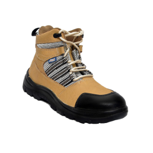 Allen Cooper AC 9006 Antistatic Steel Toe Brown Work Safety Shoes, Size: 6