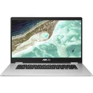 Asus C523NA-BR0300 & C523NA-BR0476 Silver ChromeBook with Intel Celeron Dual Core N3350 4GB/eMMC/64GB Chrome OS & 15.6 inch Display, 90NX01R1-M03480 & 90NX01R1-M06440