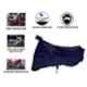 Riderscart Polyester Blue Waterproof Two Wheeler Body Cover with Storage Bag for KTM 790 Duke