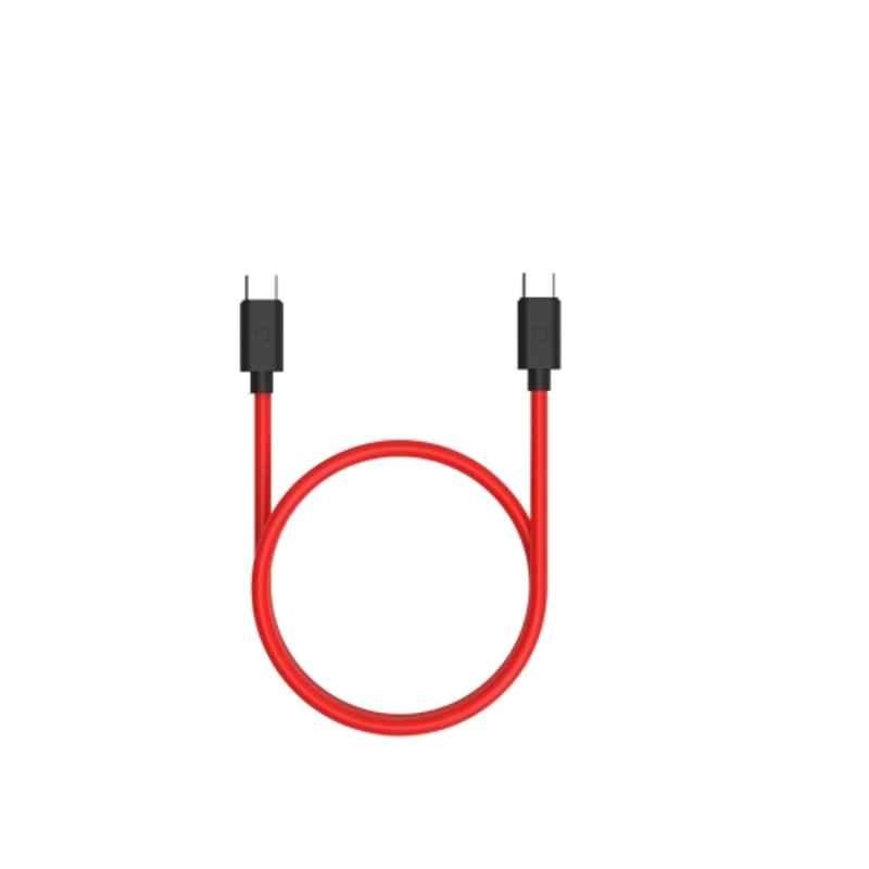 Twance TC22R 1.5m PVC Red Type C to Type C Fast Charging & Data Sync Cable