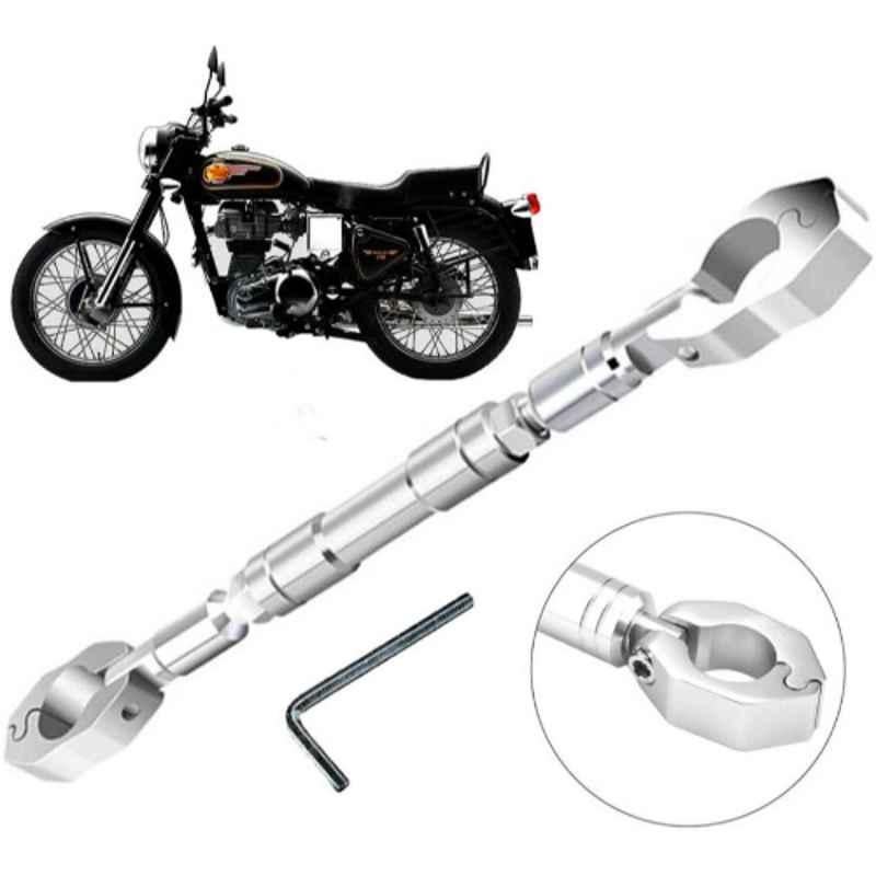 Auto Pearl Aluminium Multicolour Motorcycle Handlebar Middle Rod for Bullet-350-Twinspark