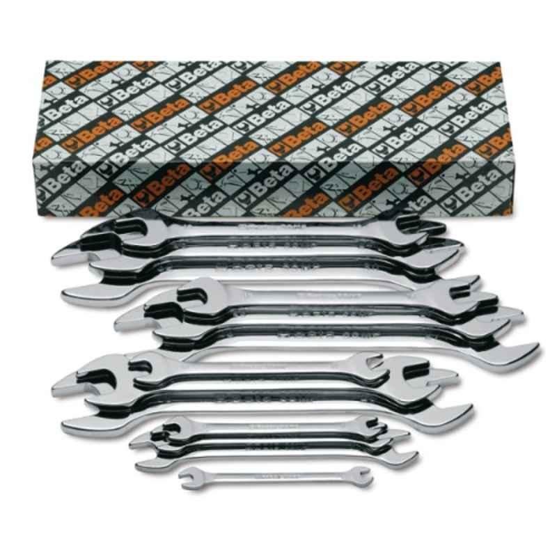 Beta 55MP/S12 12Pcs Double Open End Wrench Set, 000550653