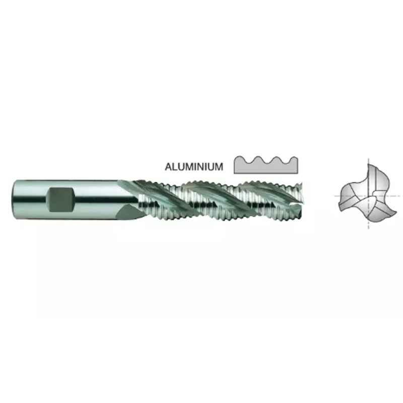 YG-1 HSSCO8 3 Flutes End Mill, E2756120, Overall Length: 110 mm