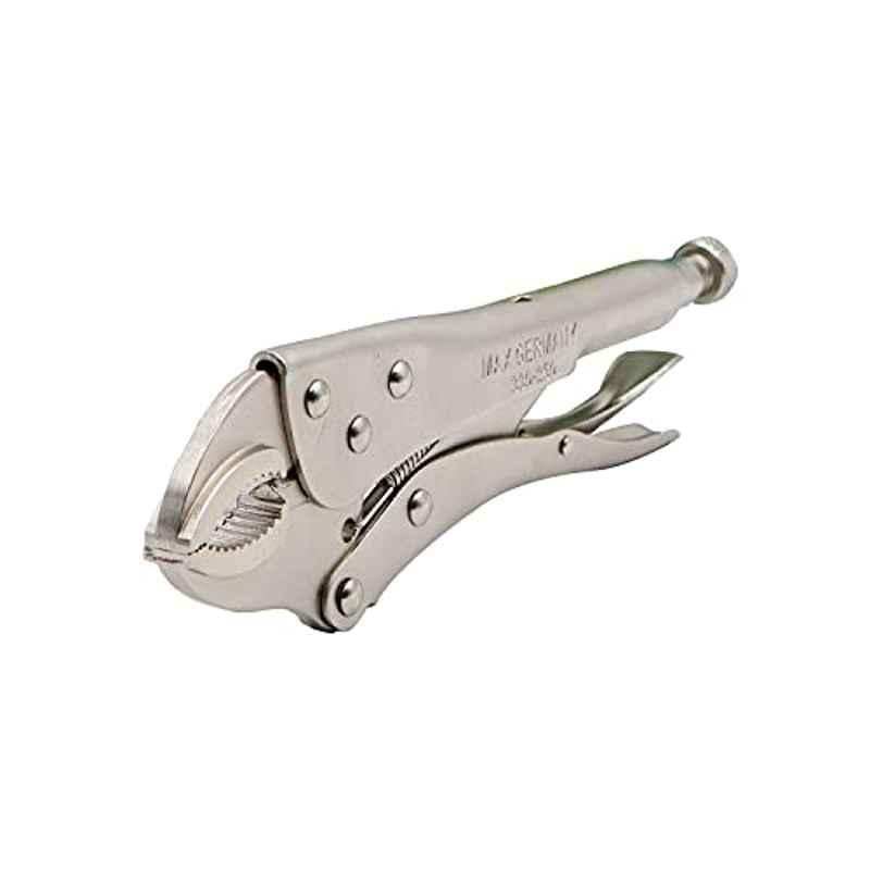 Max Germany 10 inch CrV Steel Silver Vice Grip Plier, 330-10