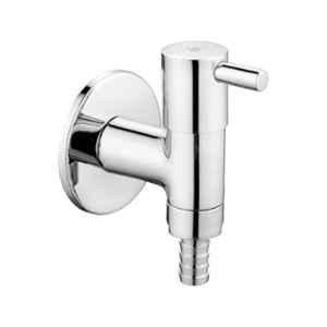 AR5H Brass Silver Chrome Finish Multi Nozzle Tap with Body Flange, STIC-0016