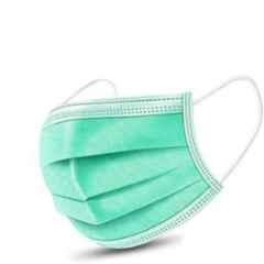 Wellstar 3 Layer Green Surgical Mask with Melt Blown Fabric, COURFUL MASK-113 (Pack of 500)