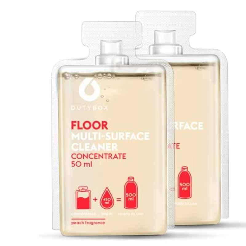 Dutybox Floor Series 100ml Peach Concentrated Cleaner (Pack of 2)