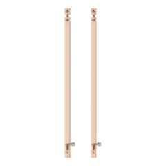 Atom 24 inch Aluminium Rose Gold Finish Heavy Duty Joint-Less Tower Bolt, TB002-RG-24 inch-102 (Pack of 2)