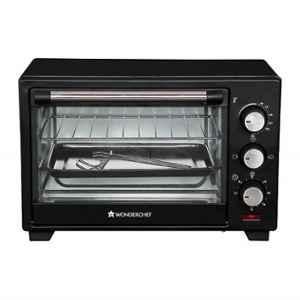 Wonderchef 28L Black Oven Toaster Grill with Rotisserie, 63152220
