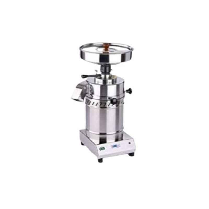 Ghoomar 1HP 8kg/h Stainless Steel Domestic Table Top Flour Mill for Wheat, Rice, Pulses & Spices