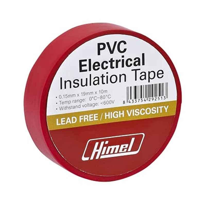 Himel 0.15x19mm Red Electrical Insulation Tape