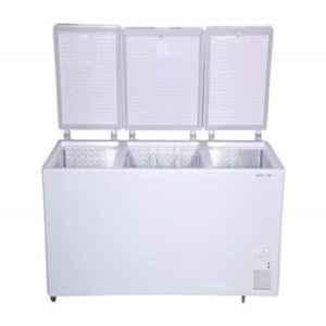 Voltas 600TD CF 600L Metal & Plastic Metallic Finish White Top Door Chest Deep Freezer