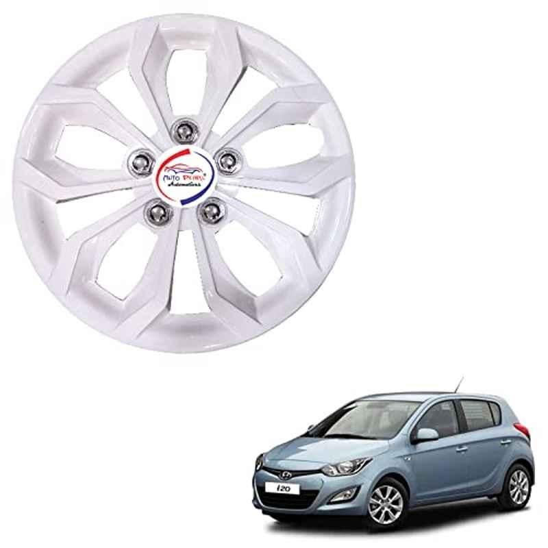 Buy Auto Pearl 4 Pcs 14 inch ABS Pearl White Hubcap Wheel Cover Set