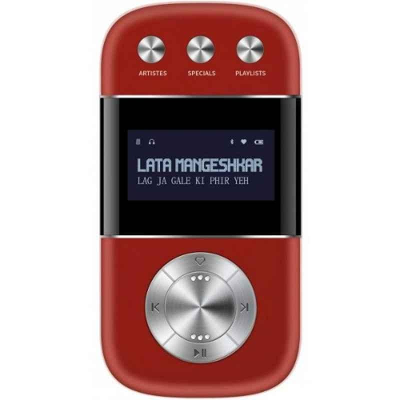 Saregama Carvaan Go 2.0 Salsa Red Retro Hindi Digital Music Player, SCG110