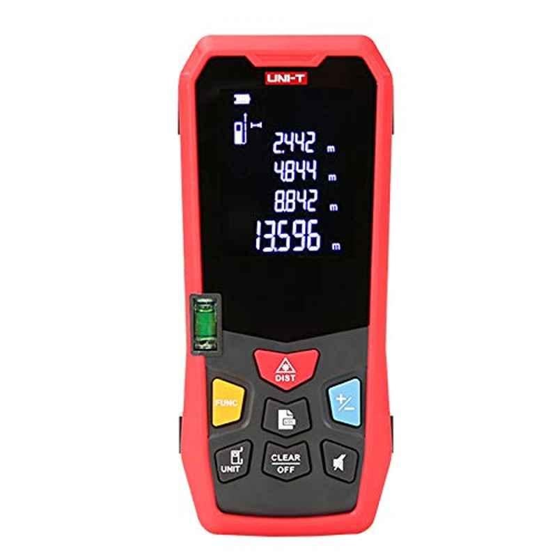 Uni-T 60m Handheld Laser Measure Tape with Bubble Level, LM60