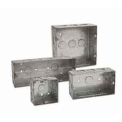 Buy GreatWhite Fiana 18 Module 0.8mm Metal Junction Box, 20818-ST