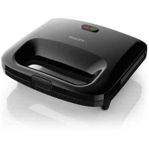 Philips Daily Collection 820W Black Sandwich Maker, HD2393/99