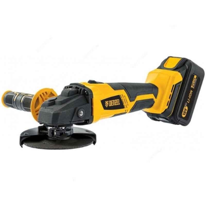 Denzel 18V 10000rpm 115mm Cordless Angle Grinder, BLG-IB-18-02