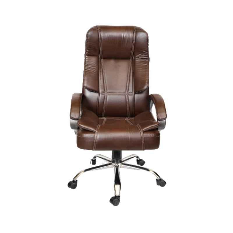 Rose Rdcspacex Brown High Back Premium Office Chair (Pack of 2)