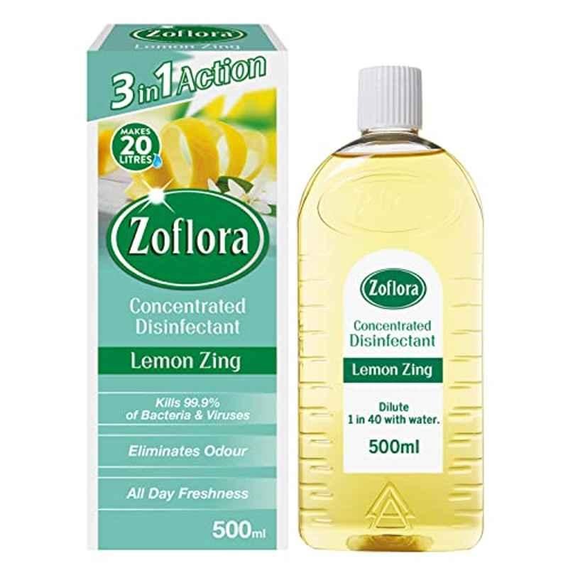Zoflora 500ml Lemon Zing Multipurpose Concentrated Disinfectant