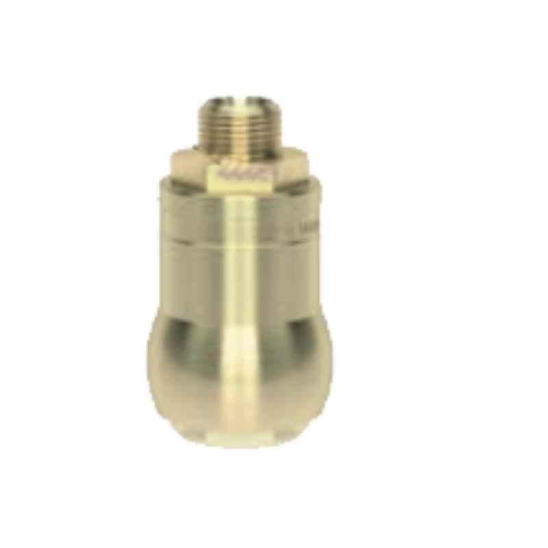 Ludecke F12K G 1/2 Single Shut-off Male Thread Quick Connect Coupling