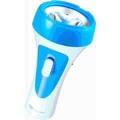 DP 1W 350mAh 14cm ABS Blue Rechargeable LED Torch, DP-9132B