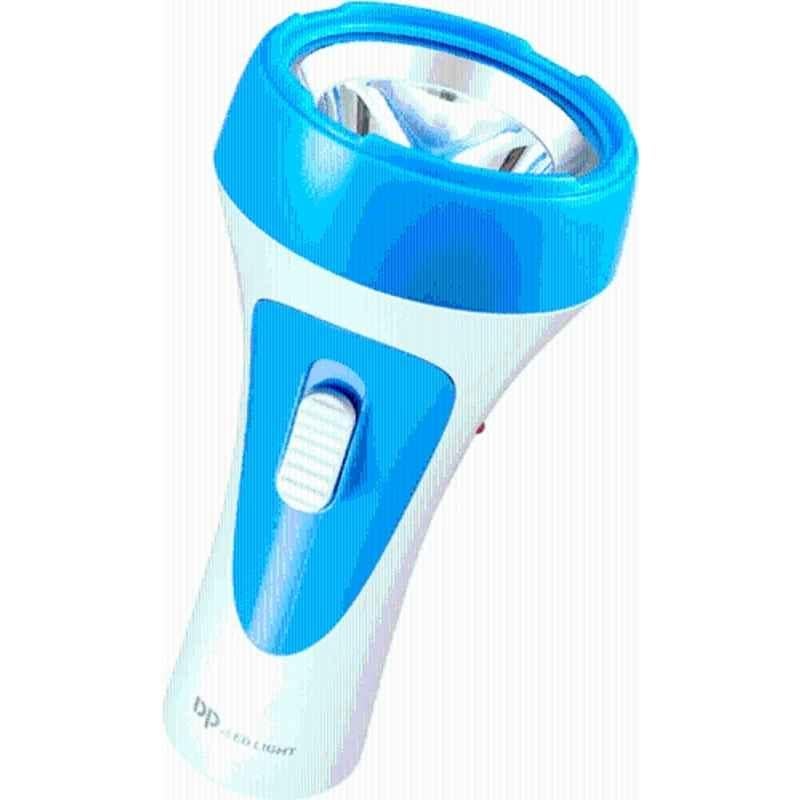 DP 1W 350mAh 14cm ABS Blue Rechargeable LED Torch, DP-9132B