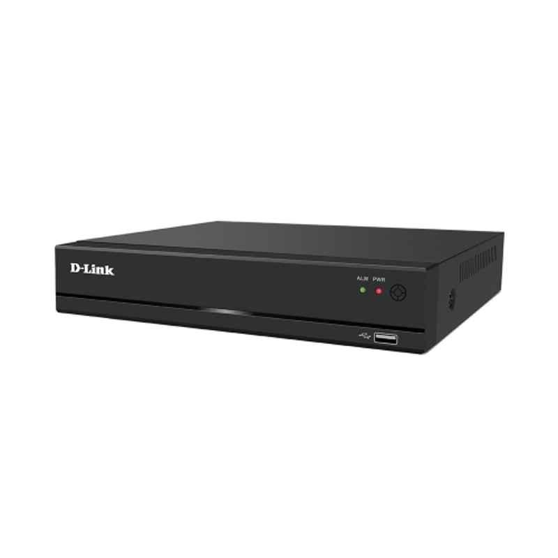 D-Link 4 Channel H.265+ 1 SATA Metal HD 1080p Lite DVR, DVR-F2104-M2