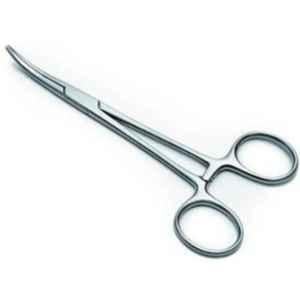 Forgesy GSS11 7 inch Stainless Steel Curved Artery Forceps