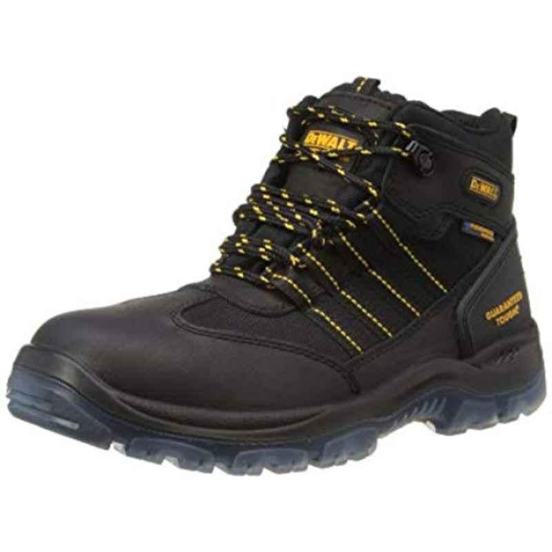 Dewalt 50093-132-45 Nickel Waterproof Hiker Style Black Safety Shoes, Size: 45