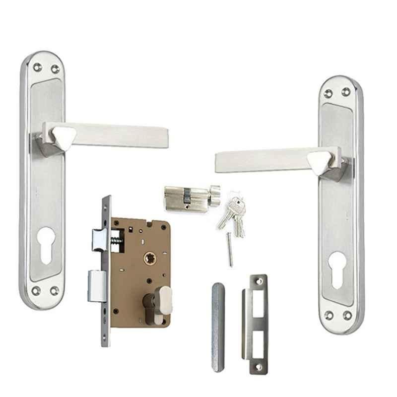 Atom Colt Stain Finish Double Stage Mortise Lock Set with 3 Keys