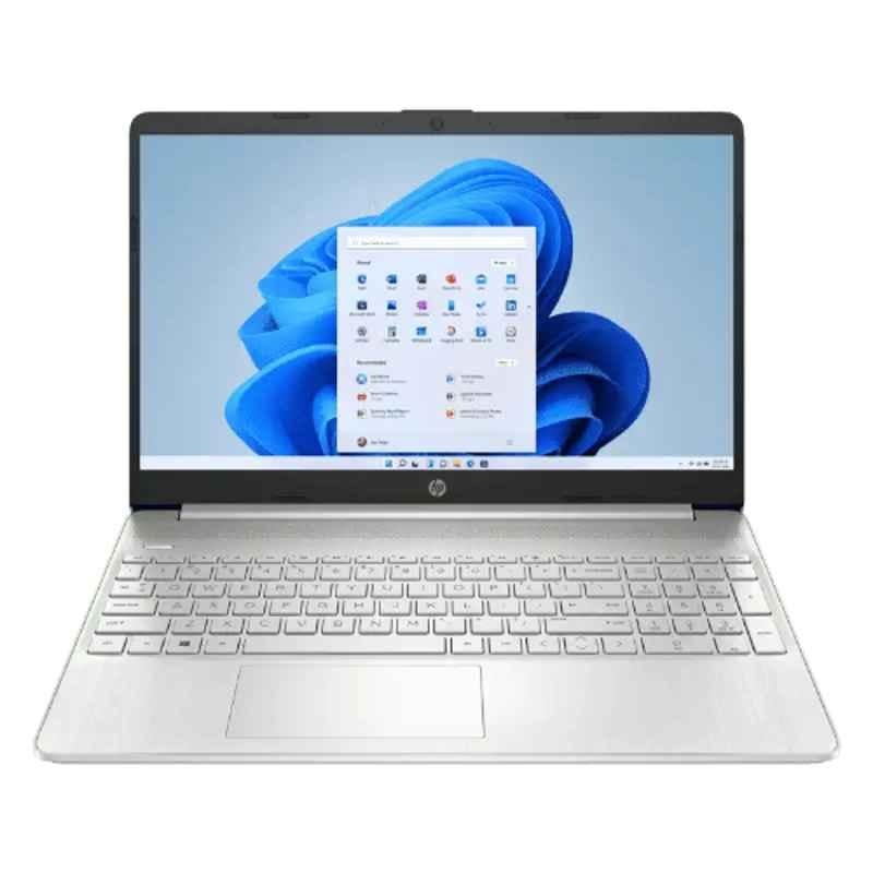 HP 15S-FQ5010TU-67V53PA Natural Silver Laptop with 12th Gen Intel Core i5-1240P/8GB RAM/512GB SSD/Intel Iris X Graphics & 15.6 inch Display