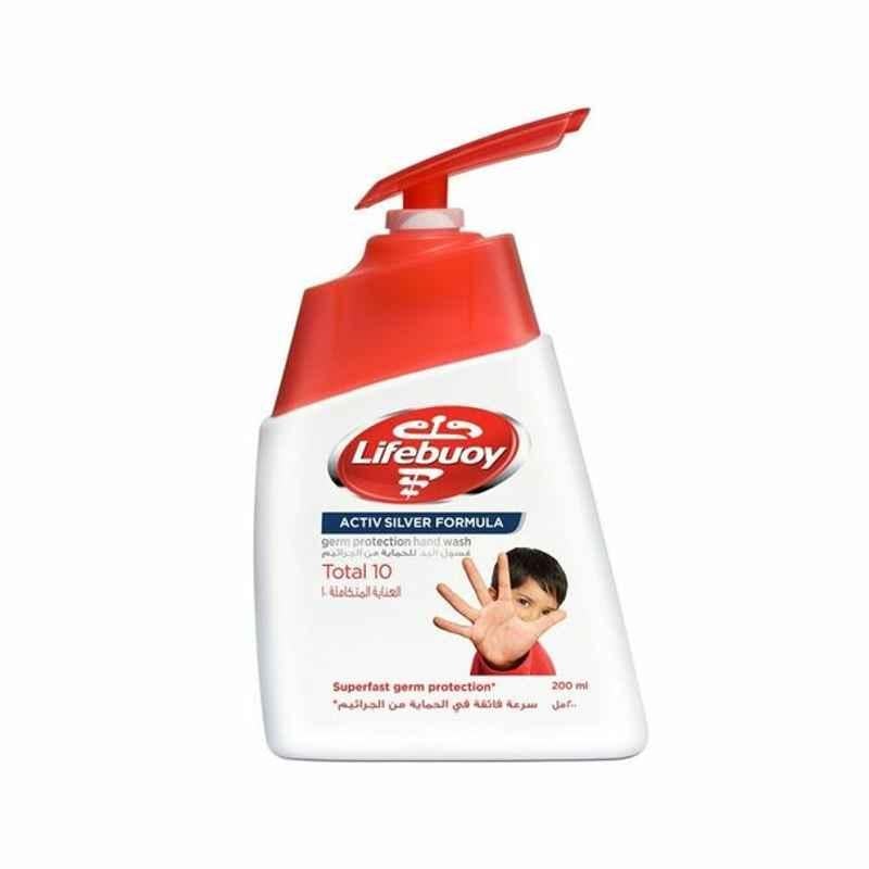 Lifebuoy Total 10 Germ Protection Hand Wash, 200ml
