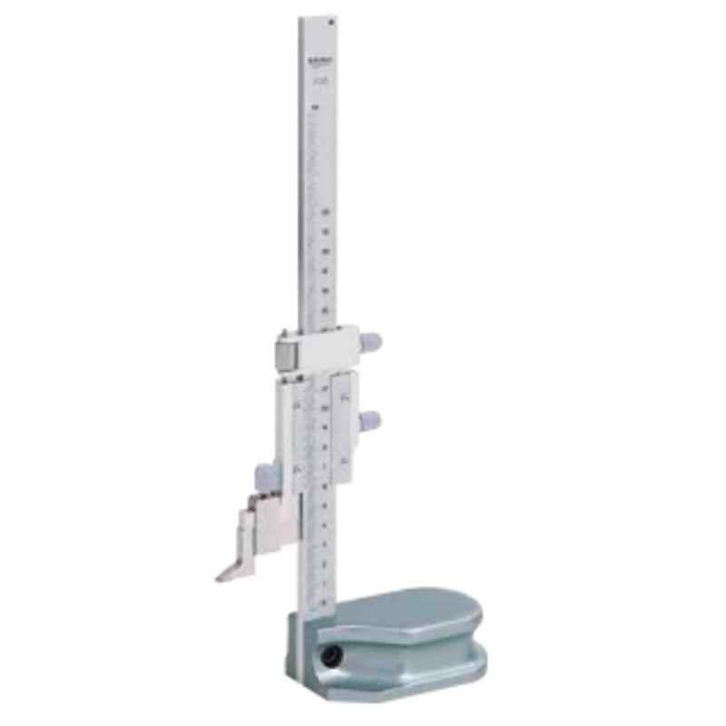 Mitutoyo 0-200mm Inch/Metric Dual Scale Light Weight Vernier Height Gage, 506-208