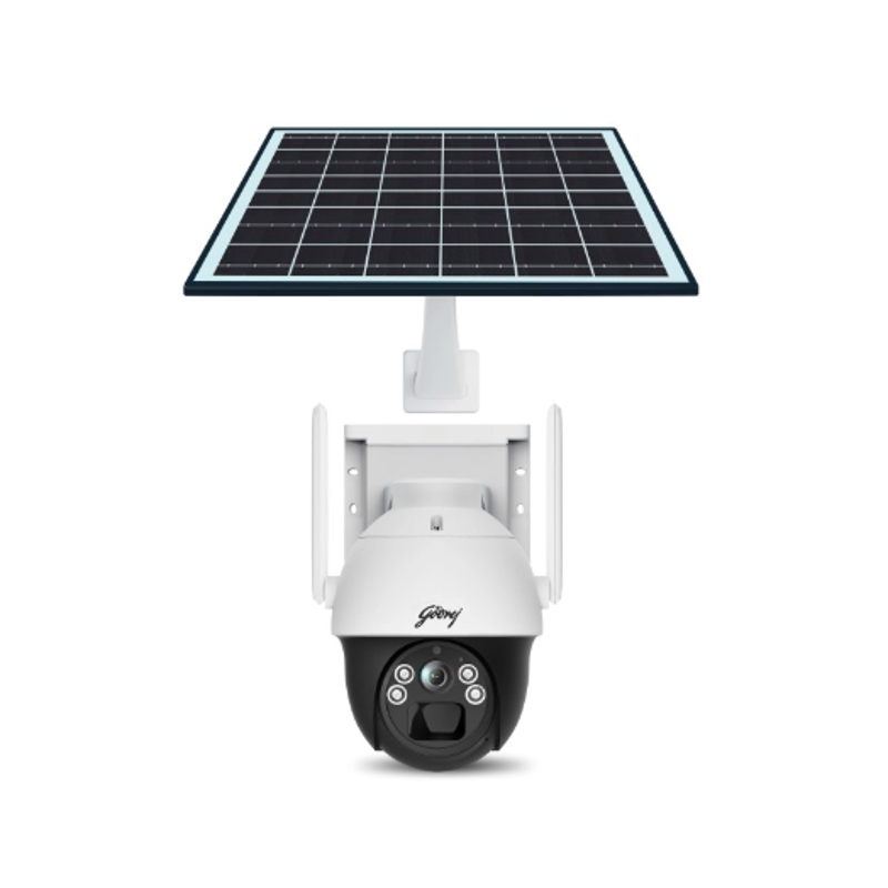 Godrej Ace Pro Green 4MP Plastic IP66 Solar Powered SIM Camera