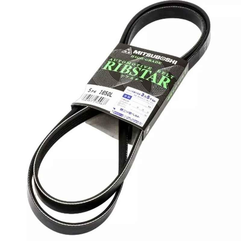 Mitsuboshi Rib Star 1650mm 5 Threaded PK-Type Belt, 5PK1650L