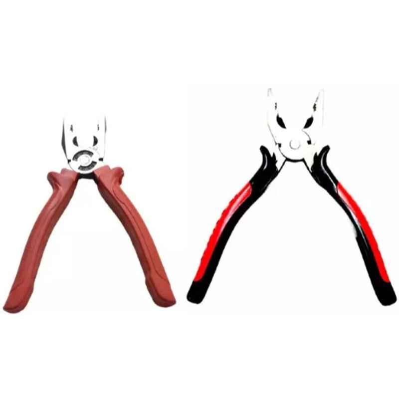 Sky Blue 2 Pcs 7.8 inch Lineman Plier Combo, SBE_PLIER_COMBO_MOD_01050