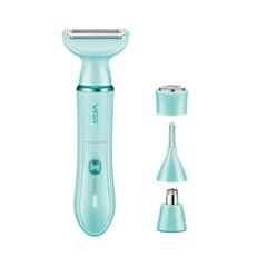 VGR V-761 Blue 4 in 1 Professional Lady Shaver Set with 90min Run Time