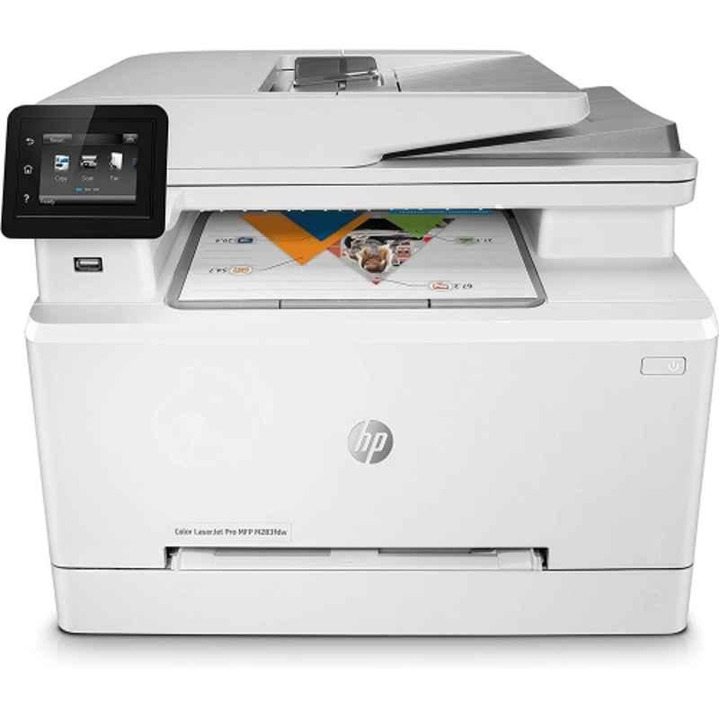 HP Colour LaserJet Pro 361W White Multi-Function Printer, M283fdw