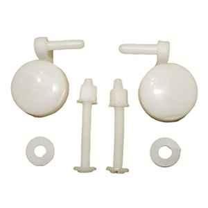 Elegant Casa 48mm Round White Toilet Seat Cover Hinges