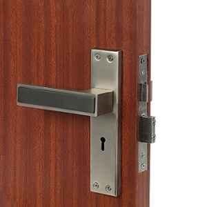 Saze 70 mm ‎Stainless Steel ‎Matt Finish Mortise Door Lock for Main Door, CRZ018