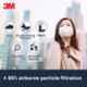 3M 9513 White KN95 Respirator Face Mask (Pack of 5)