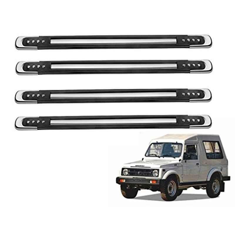 Kozdiko 4 Pcs Black Corner Dots Bumper Protect Set for Maruti Gypsy