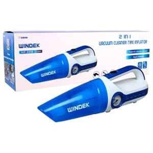 Windek 120W 2-in-1 Blue & White Car Vacuum Cleaner with Tyre Inflator, RCP-D40B (5100)