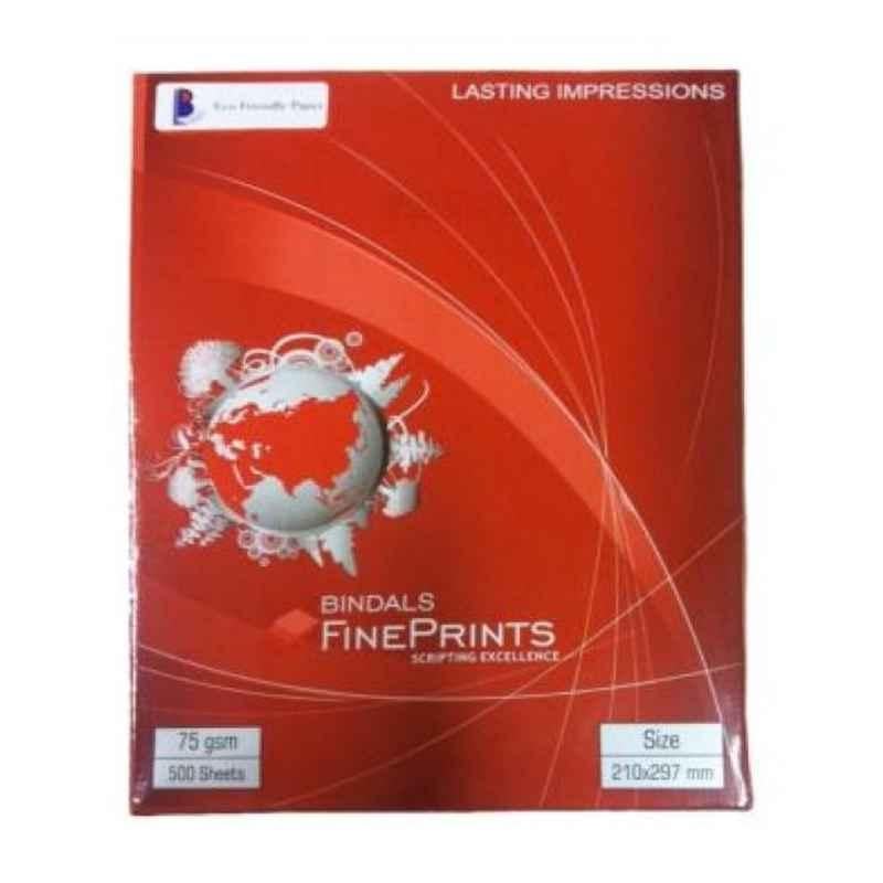 Bindal 75GSM A4 Size Fine Print Papers (Pack of 10)