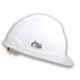 Allen Cooper White Polymer Ratchet Type Safety Helmet with Chin Strap, SH721-W (Pack of 3)