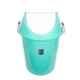 KKR 32L Plastic Aqua Blue Heavy Duty Round Dustbin with Swing Lid